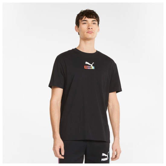 Puma Ανδρική κοντομάνικη μπλούζα Brand Love Multiplacement Tee